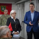 French Minister visits DACIAN FALL 25